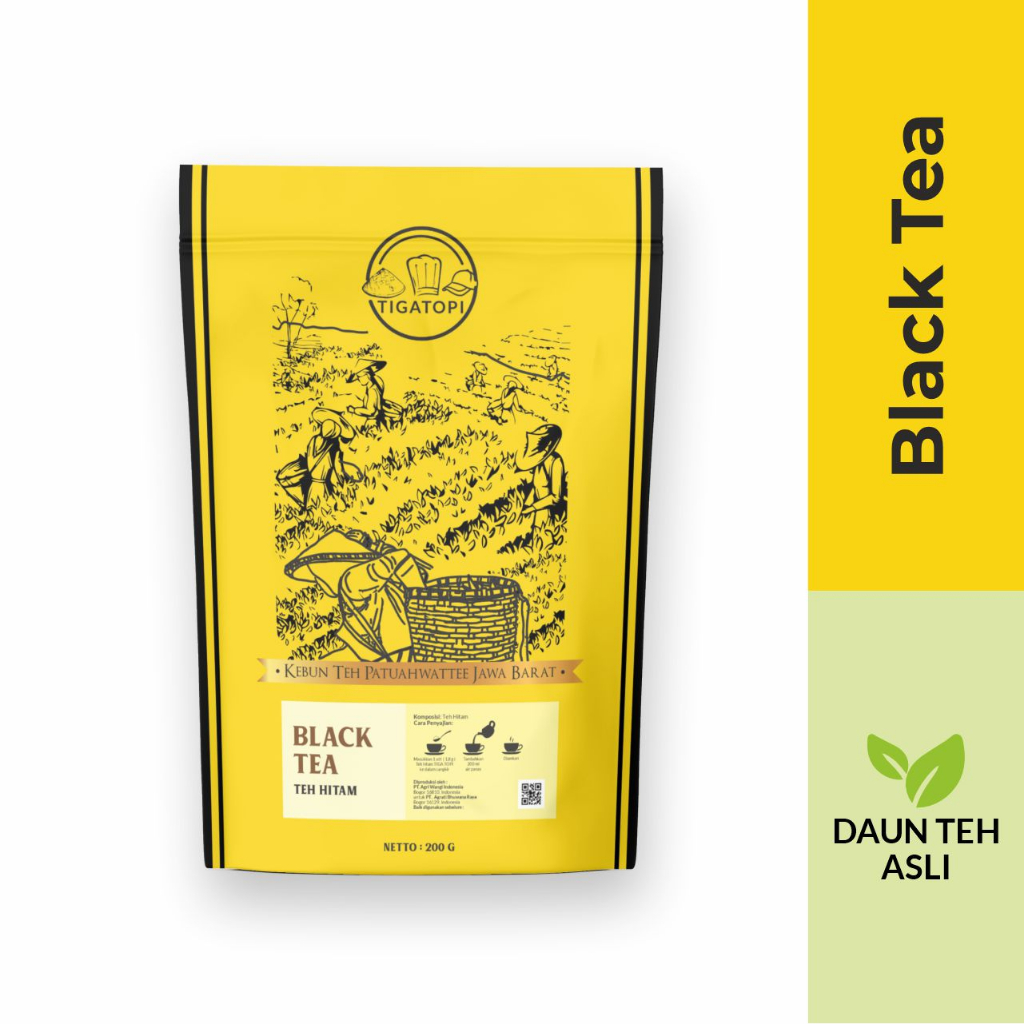 

TIGATOPI Black Tea 200 gr
