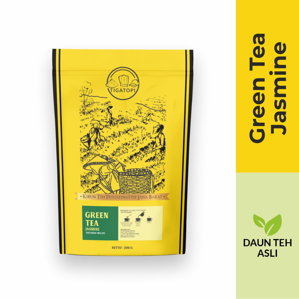 

TIGATOPI Green Tea Jasmine 200 gr