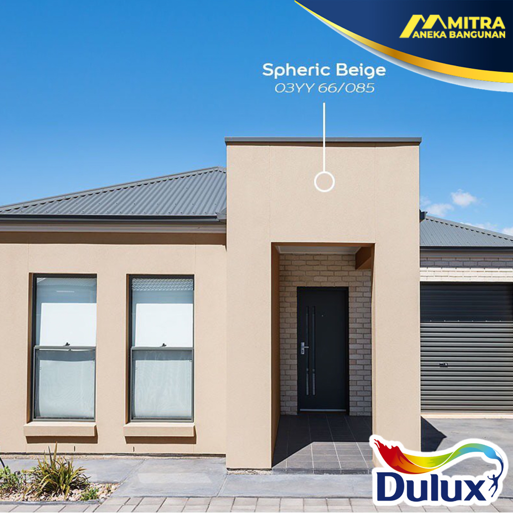 CAT TEMBOK DULUX INTERIOR EKSTERIOR SPHERIC BEIGE / CATYLAC PENTALITE WEATHERSHIELD EASY CLEAN