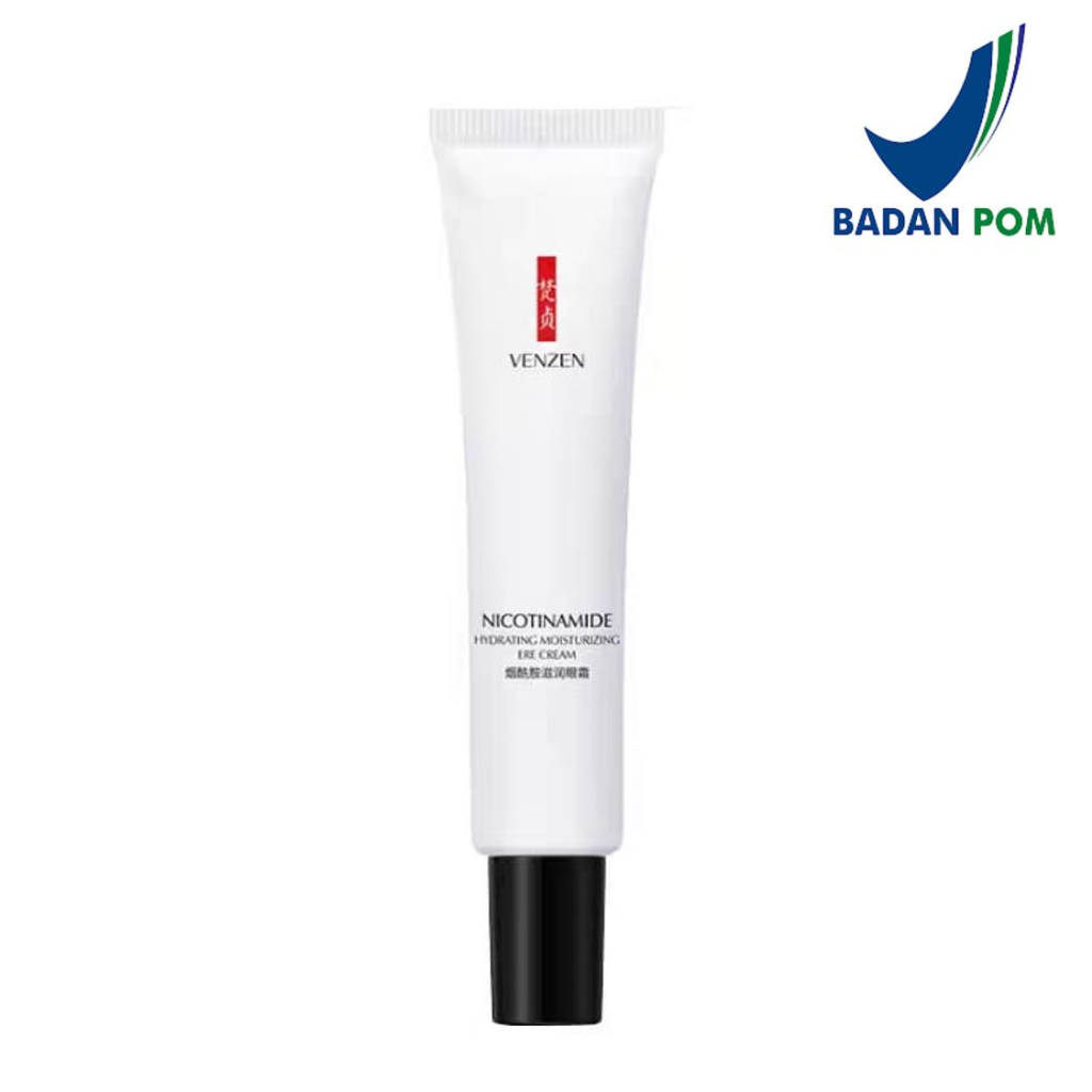 BPOM VEZE Nicotinamide Hydrating Eye Cream / Krim Mata Mengurangi Lingkar Hitam CJR