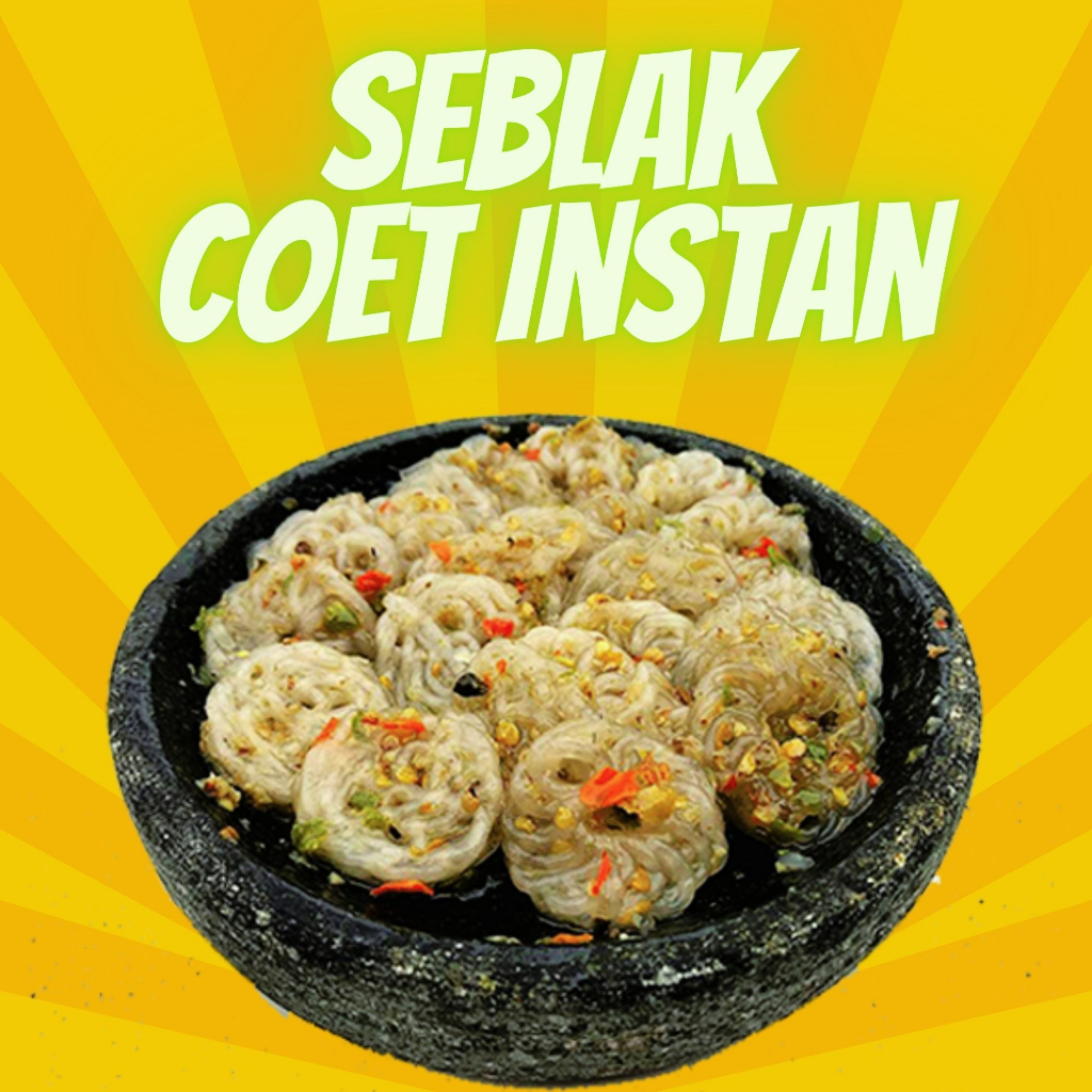 

Seblak Coet Instan / Seblak Cobek / Seblak Cocol / Seblak Original Porsi Banyak