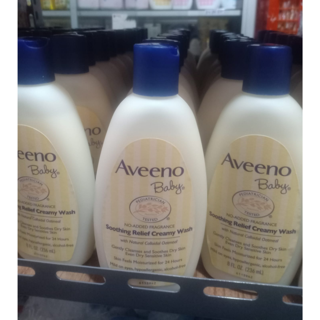 Aveeno Baby Soothing Relief Creamy Wash  236ml