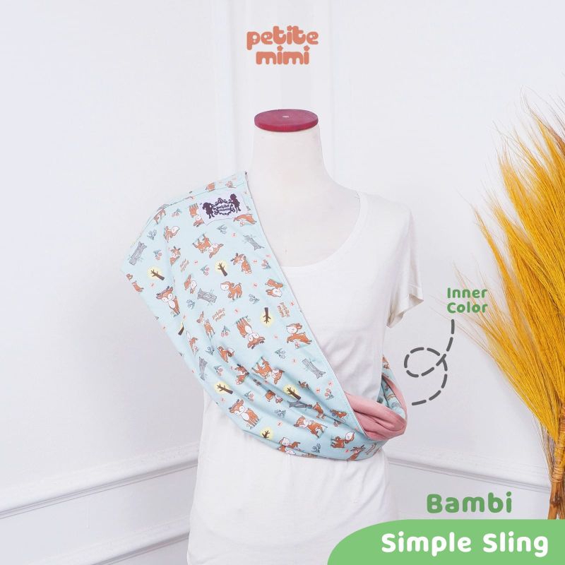 Petite Mimi Gendongan Kaos (GEOS) Motif Simple Sling