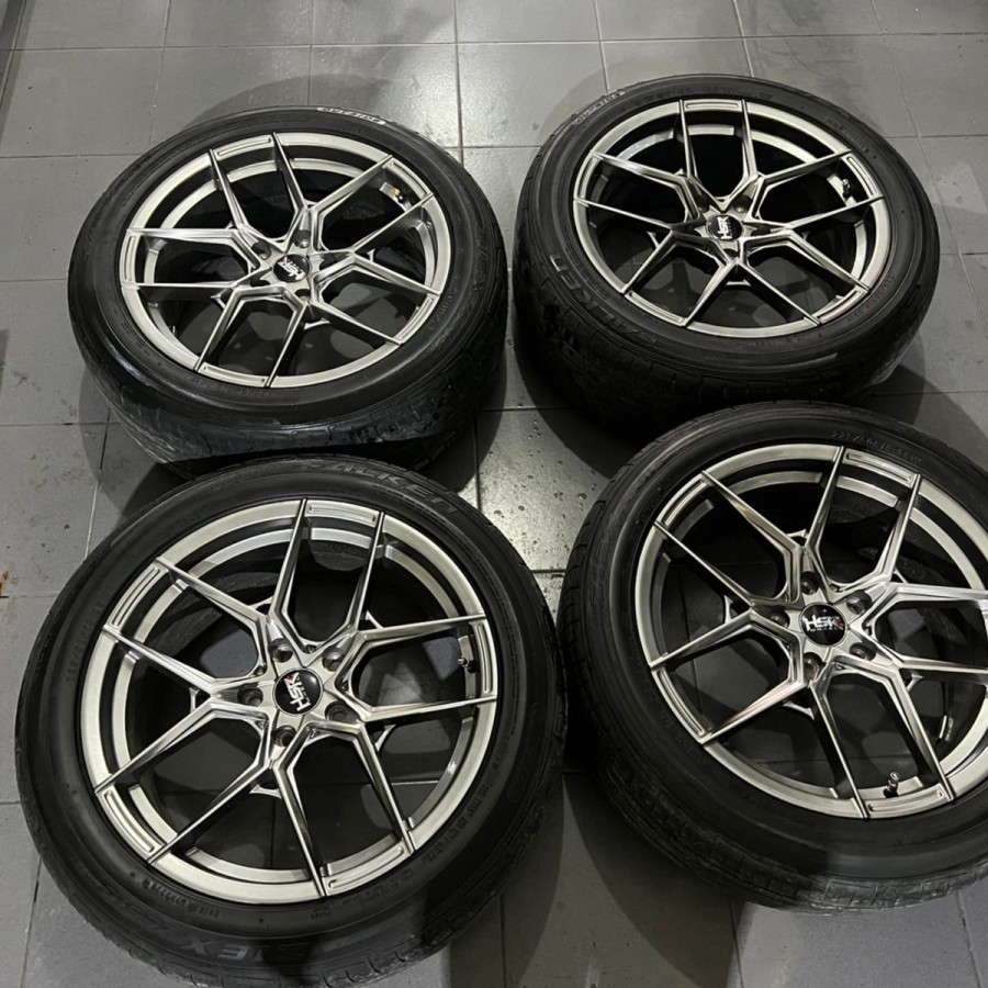 VELG MOBIL RACING HSR WURZBURG R18X8 PCD 5X114 ET40 + BAN FALKEN 225 50 R18