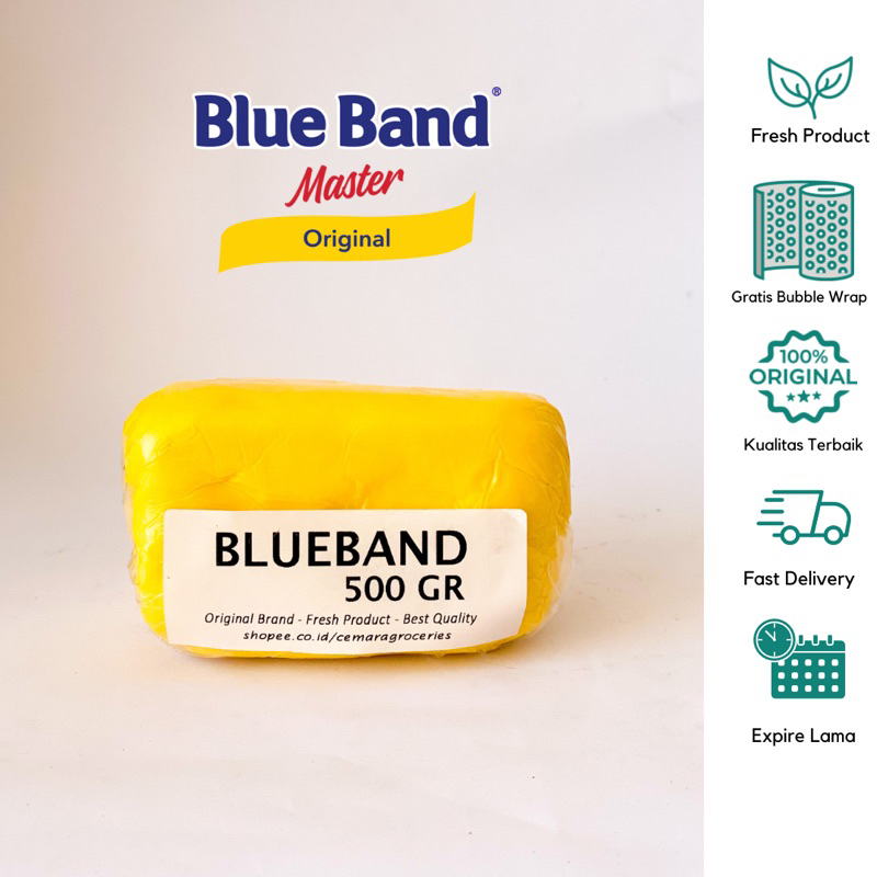 

Blueband Mastercake Mentega Margarin Blue band 500gr