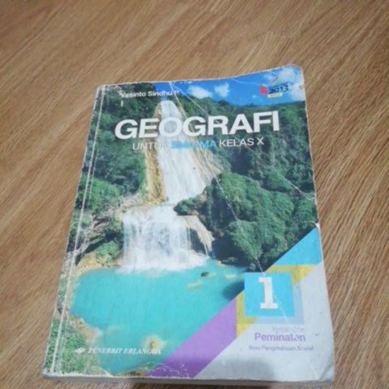 

Buku Geografi kelas X peminatan Erlangga