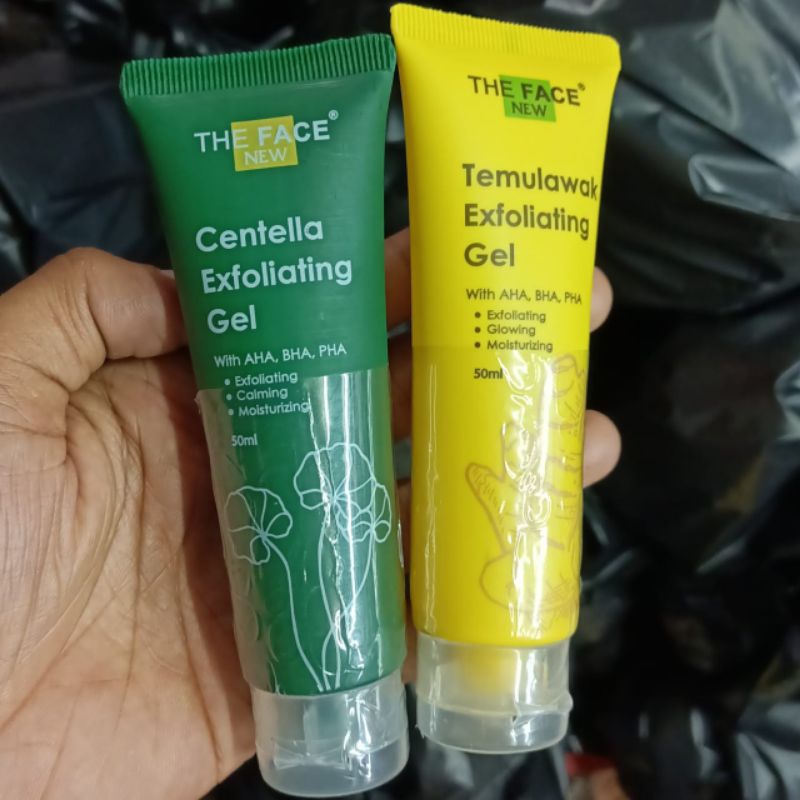 THE FACE Temulawak Exfoliating Gel BPOM