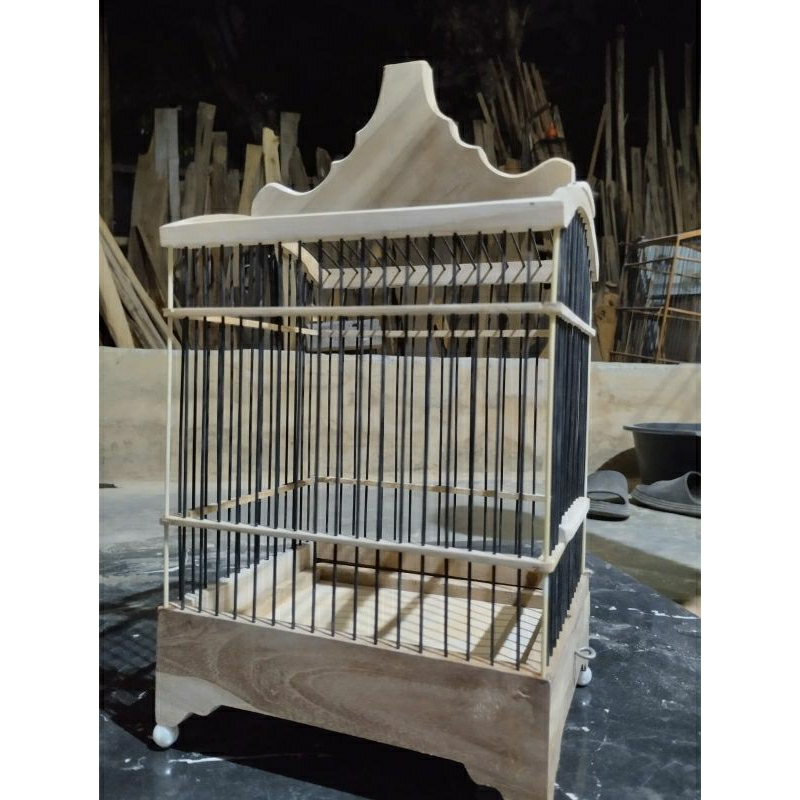 sangkar gepengan mini/ sangkar jalan- jalan/ sangkar kecil/ sangkar mini