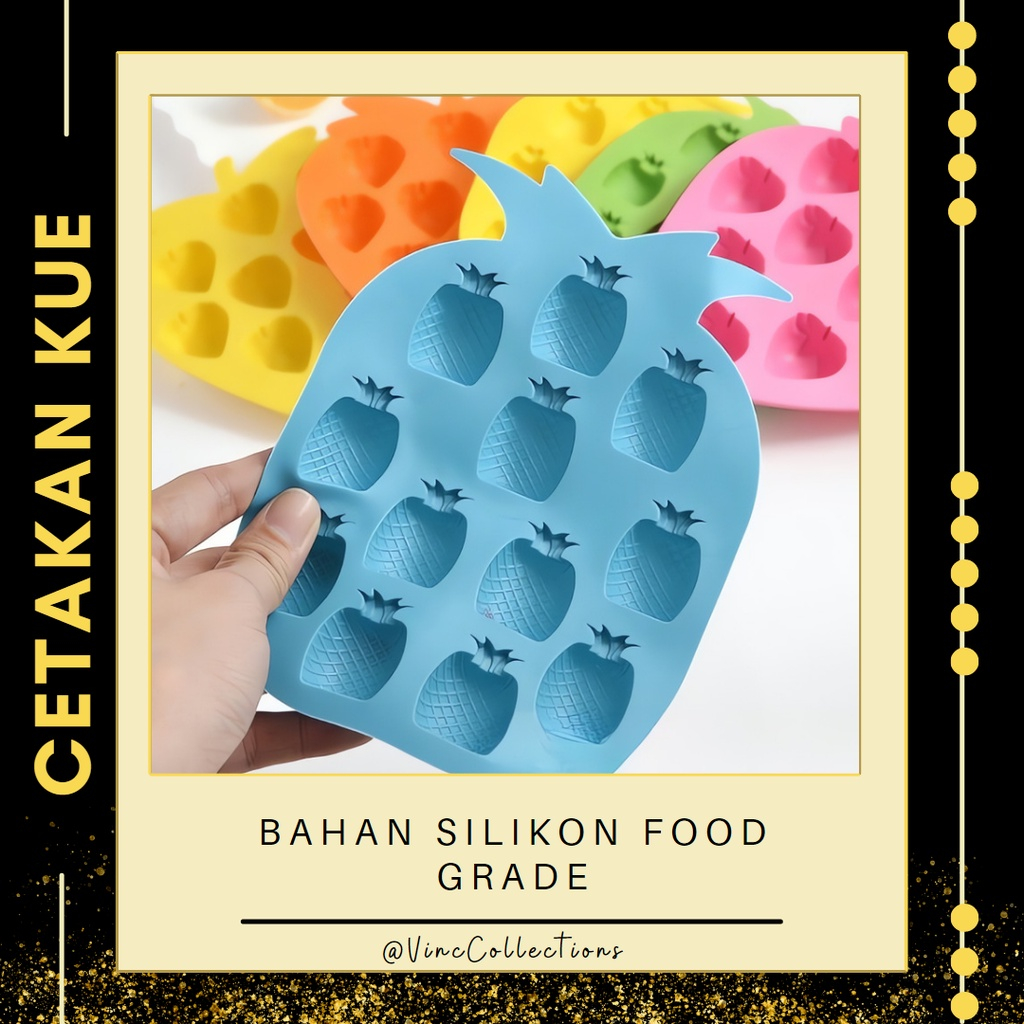 Cetakan Cokelat Mix Silikon Food Grade / Cetakan Coklat Silikon Karakter / Cetakan Jelly Agar-Agar Serbaguna Multifungsi