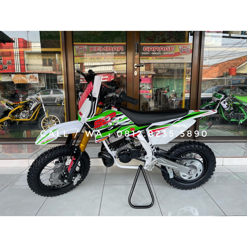 Motor Mini Cross Trail MT6 SSR 50cc SE 2T Velg 12.10 Year 2023