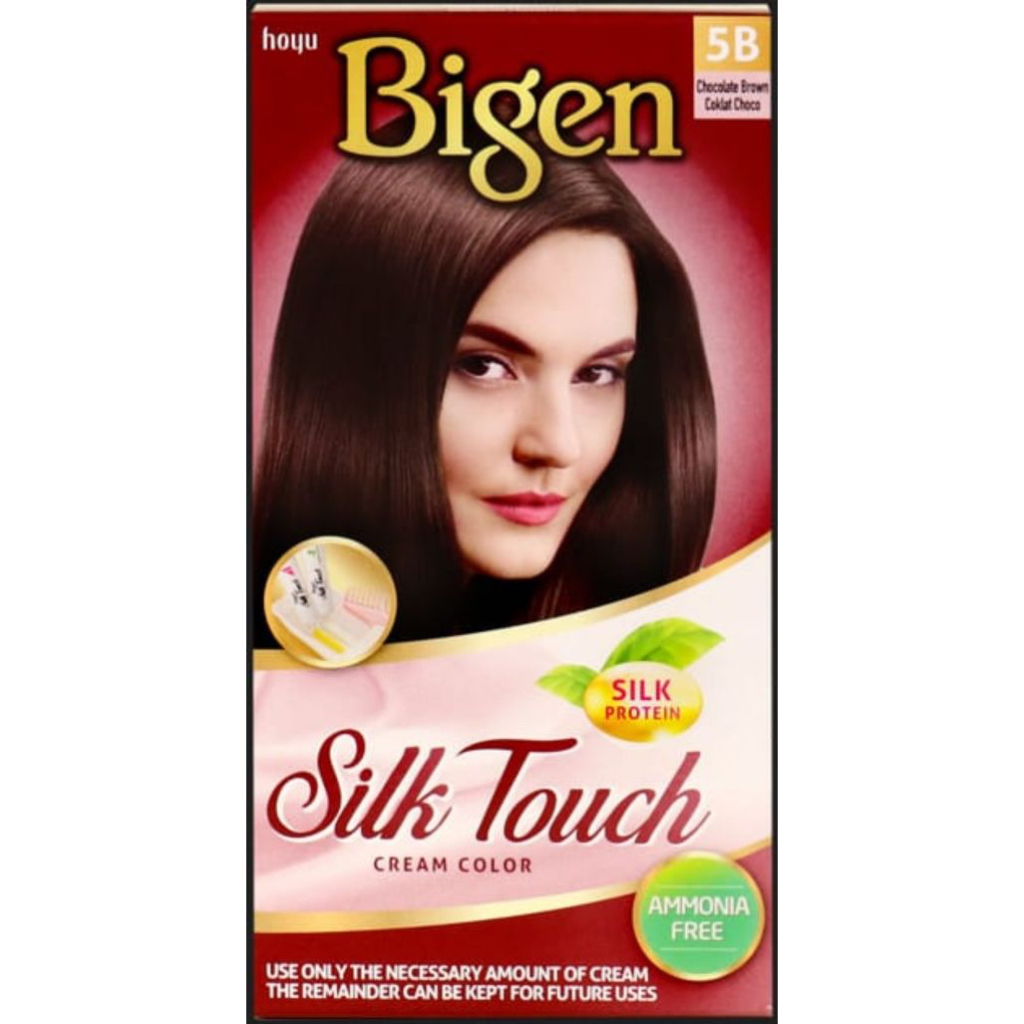 Bigen Silk Touch TT HColor Coklat Choco 5B