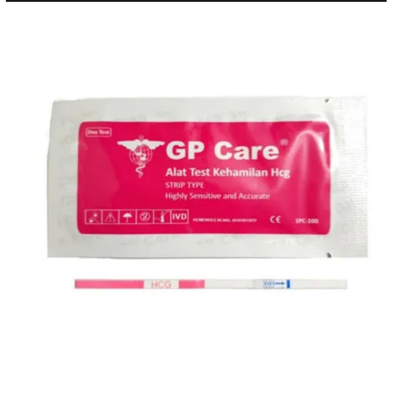 Testpack hamil/ pregnancy test Gp care 1strip