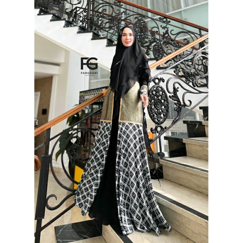 gamis shyra syari farghani premium