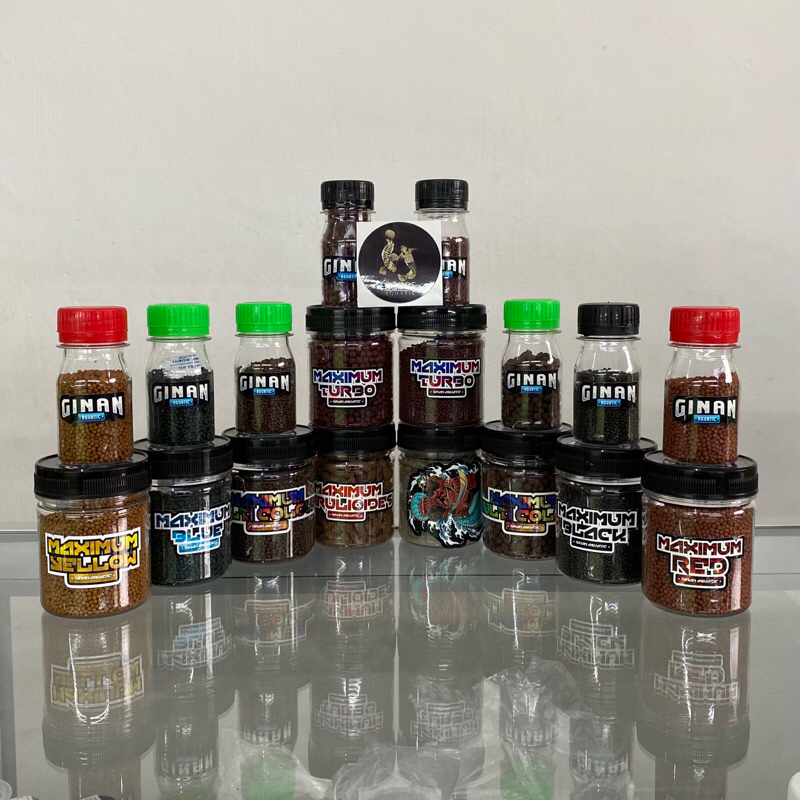MAXIMUM PELLET (PAKAN CHANNA BY GINAN AQUATIC)