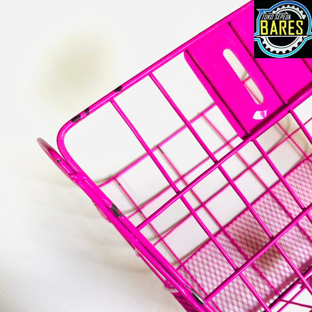 Keranjang Sepeda Mini Anak 16 / 18 Morison MS-837 ST Warna