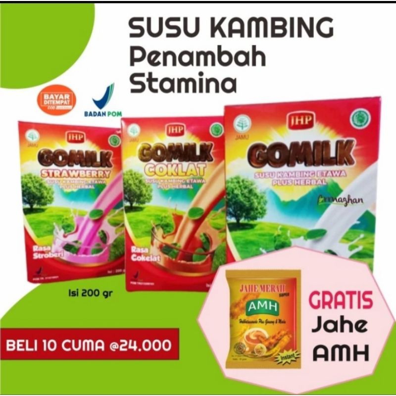 

Susu Kambing plus herbal