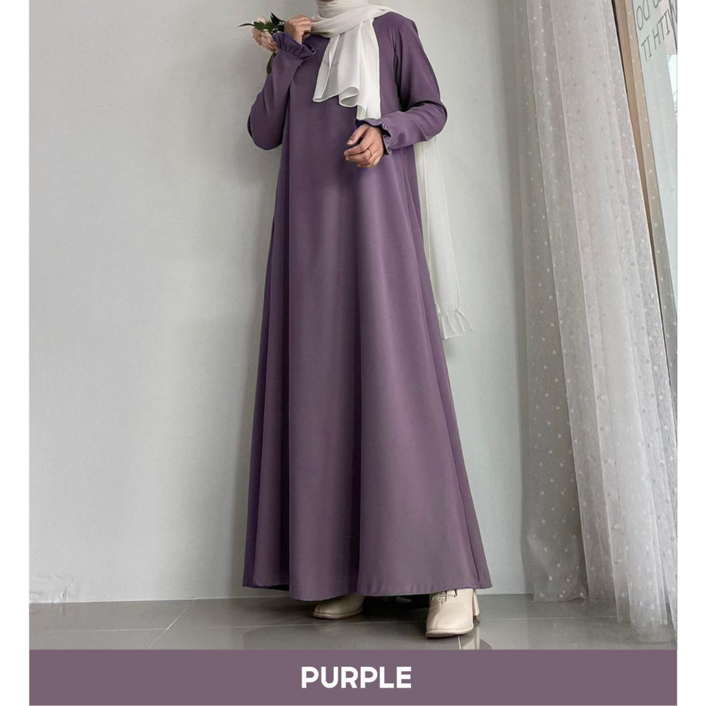 Yasmin Dress Wanita Muslimah