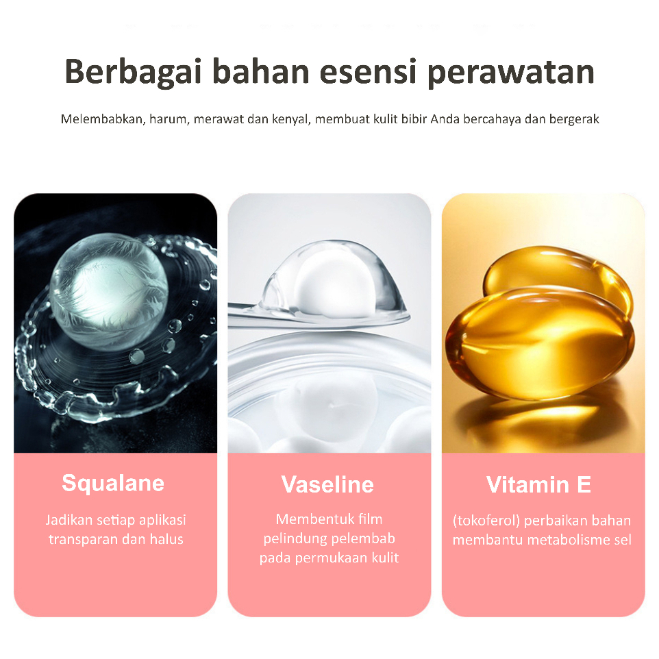 Lip Balm Lips Care Moisturizing Pelembab Bibir Wanita Original Fruit 4 rasa