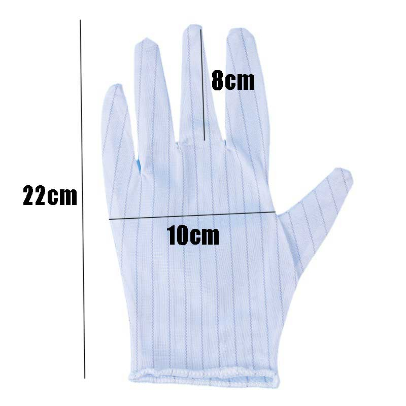 10pasang/set Anti Static ESD Gloves Sarung Tangan Antistatik Anti Statik Antistatis