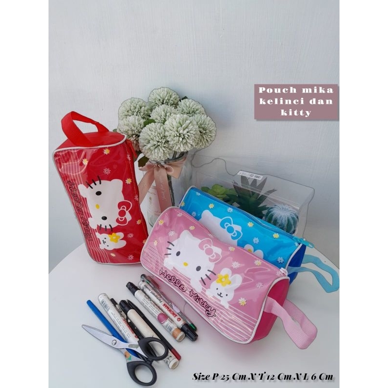 SWEAT  POUCH MIKA ~TEMPAT KOSMETIK ~DOMPET SERBAGUNA