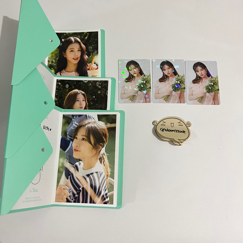 IZ*ONE SURPRIZ PHOTOCARD ACCORDION POSTCARD Minju Yujin Wonyoung IZONE