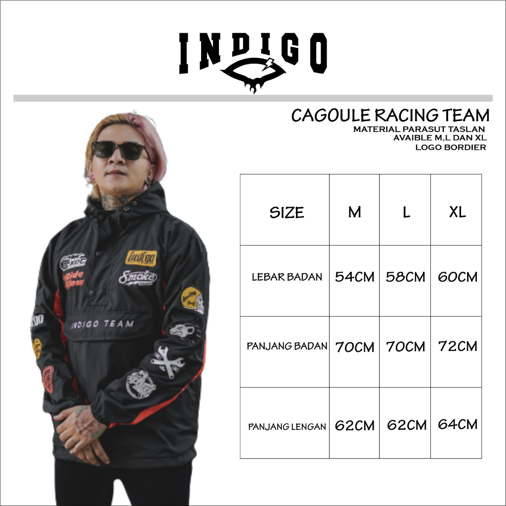 INST JAKET CAGOULE RACING SPEED