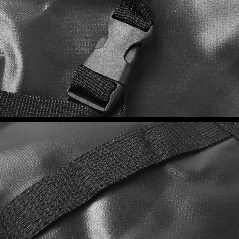 Pet Car Seat Cover Mat Alas Duduk Anjing Jok Mobil Waterproof - HIH49 - Black