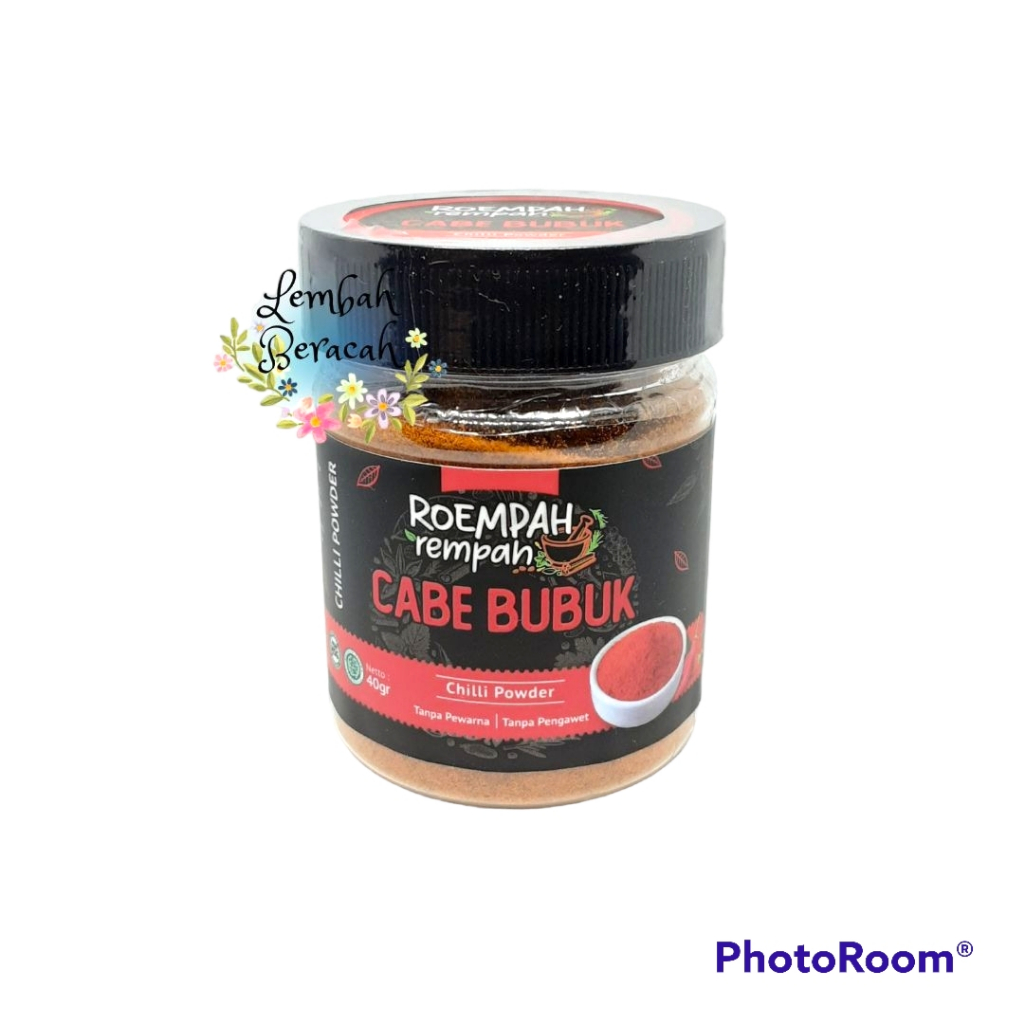 

ROEMPAH REMPAH Cabe Cabai Bubuk / Chili Powder 40gr