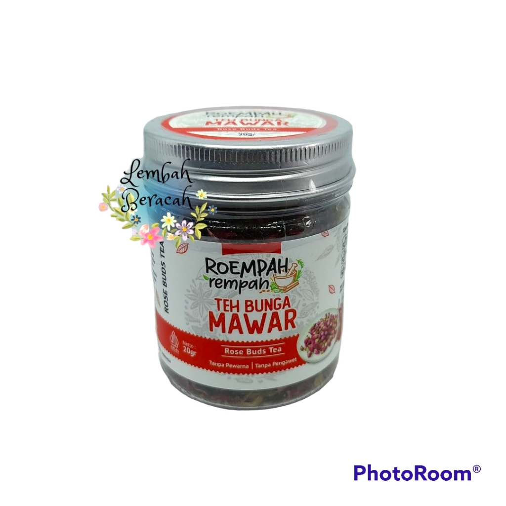 

ROEMPAH REMPAH Teh Bunga Mawar / Rose Buds Tea Tisane 20gr