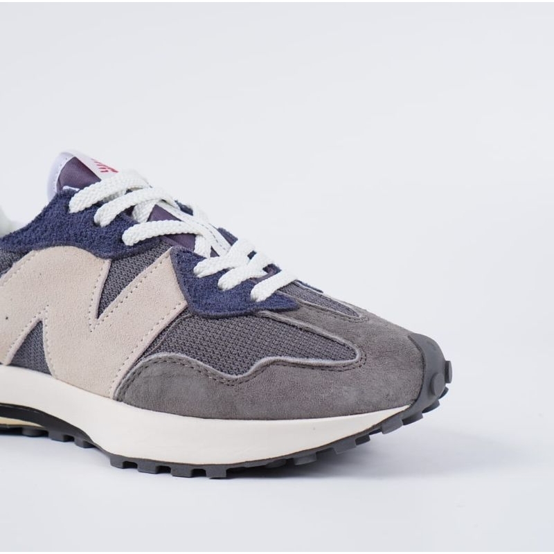 Sepatu New Balance 327 Castlerock Grey Navy