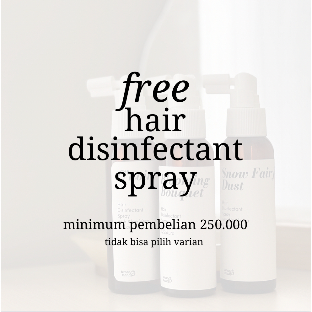 Free Product | Hadiah Gratis Minimal 350rb Pembelian Body Wash Hand Wash Bubble Bath