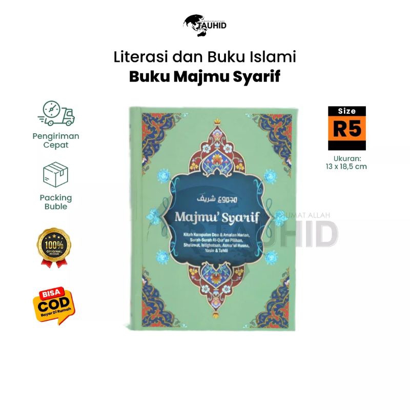 BUKU DOA DAN DZIKIR MAJMU SYARIF LENGKAP DAN TERBARU