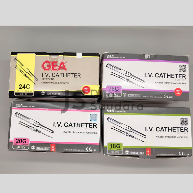 CATHETER GEA / Pen Vena GEA 20G - 55ml/ IV Canula / Cateter / Pen Like