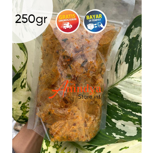 

KERIPIK KACA PEDAS/ORIGINAL DAUN JERUK 250GRAM