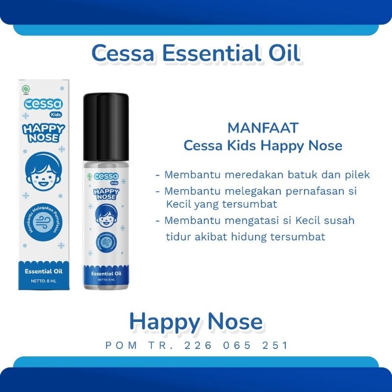 Cessa Kids Essential Oil 8ml Pereda Batuk Pilek Anak 3 Tahun Keatas