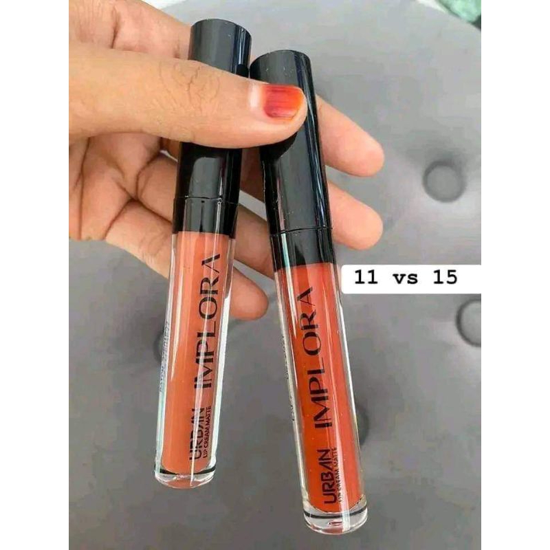 LIPSTIK PAKET OMBRE IMPLORA URBAN MATTE WATERPROOF TAHAN LAMA