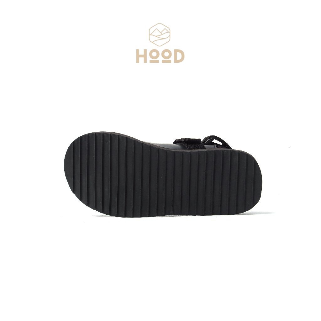 HOOD X HOODJAS Footwear - Sandal Gunung Traveling Anti Slip Anak Laki Laki Perempuan Unisex Hitam