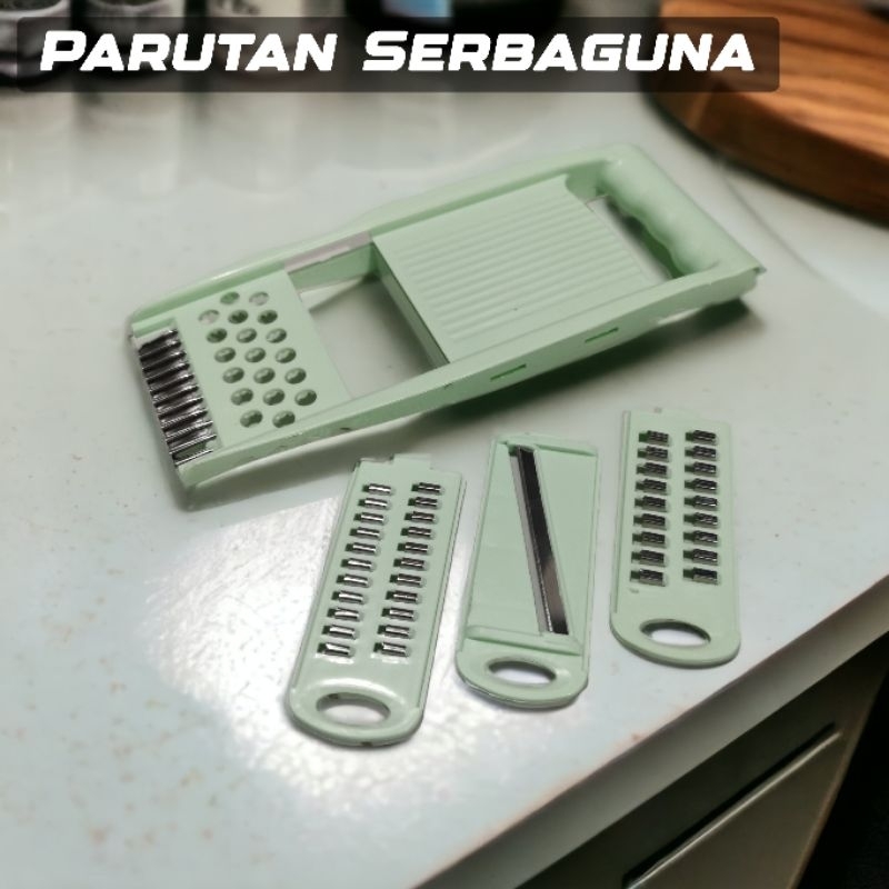 Parutan Serbaguna 4in1 Parutan Multifungsi Alat Potong Sayur