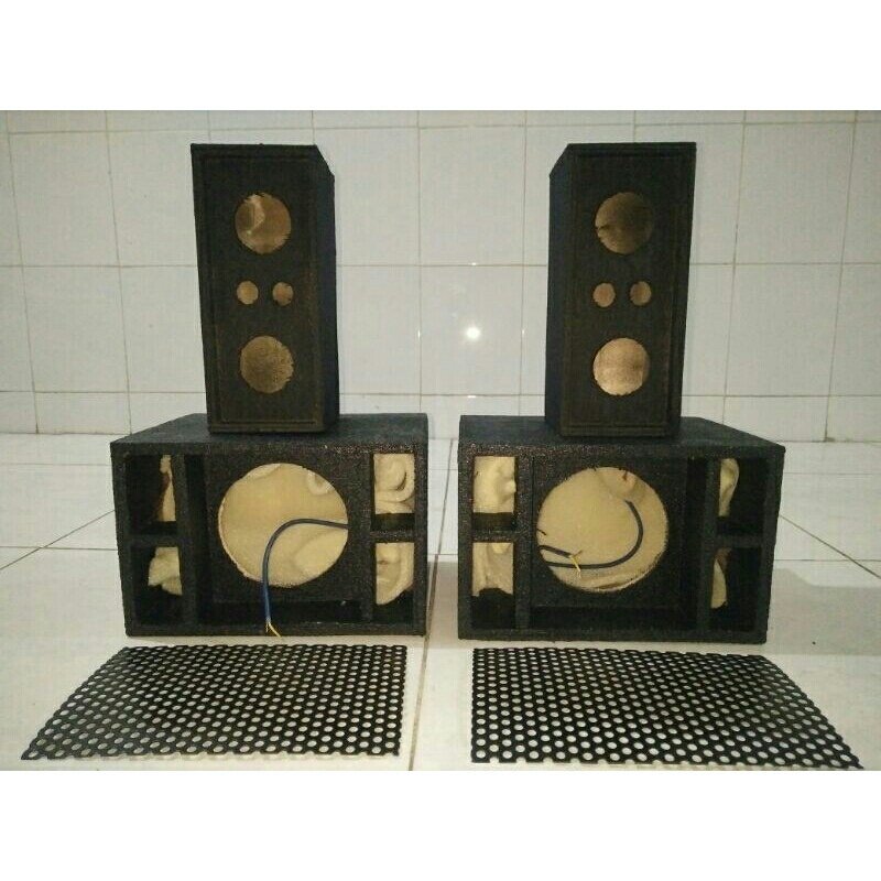 box speaker miniatur SR 2 inch &amp; SpL 4 inch