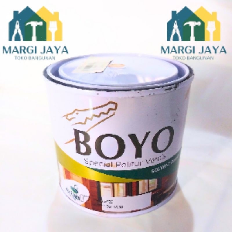 politur vernis BOYO AVIAN CAT KAYU NATURAL