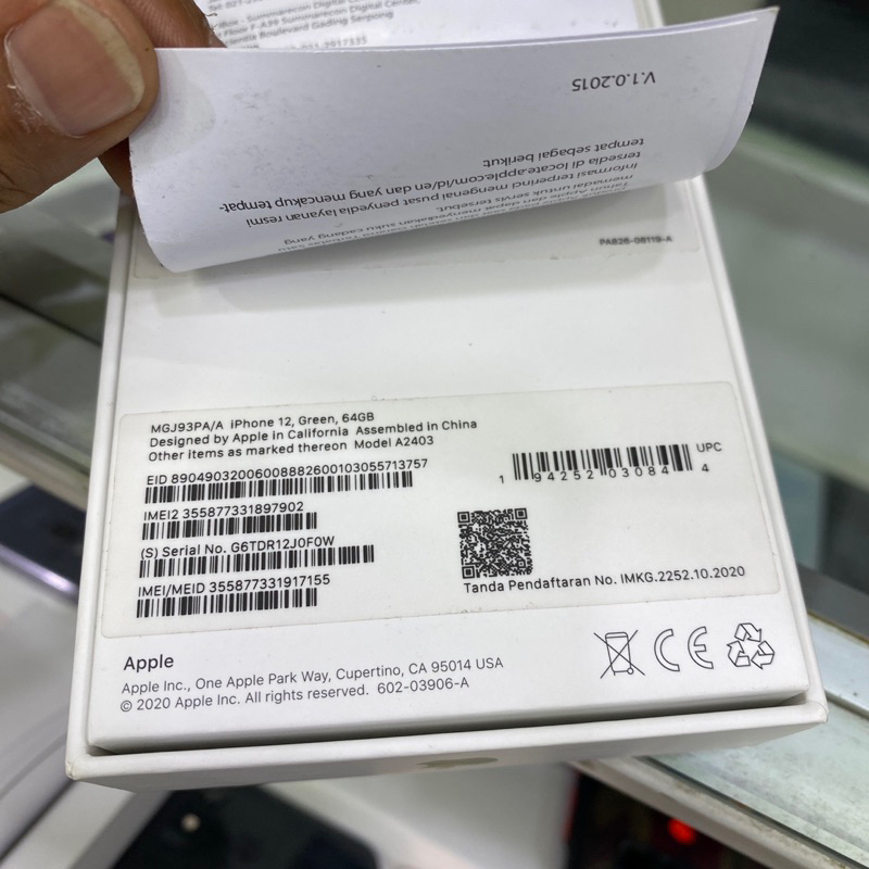 apple iPhone 12 64gb Resmi iBox