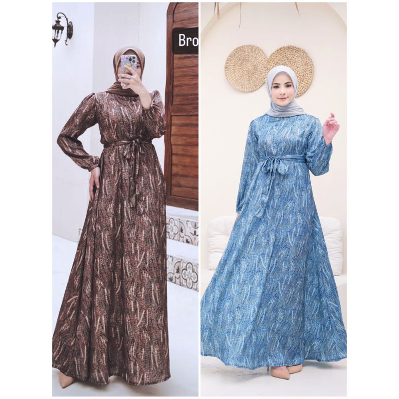 Yumna Series Aurora Dress Maura Dress Jannat. Id ready siap kirim