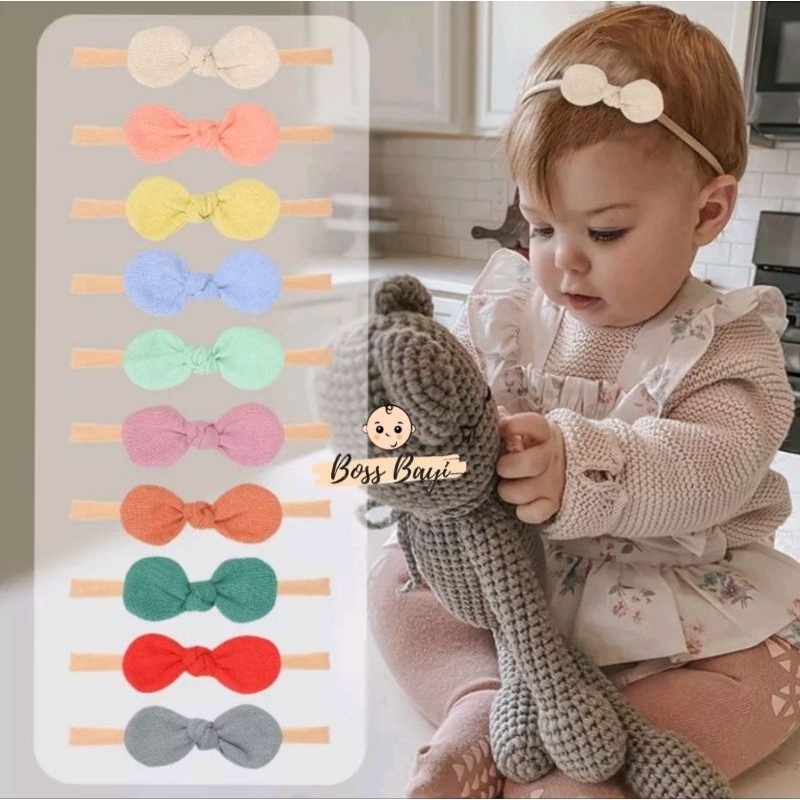 BOSS BAYI - PITA KECIL (PK) Bahan Nylon Tali Kain Elastis