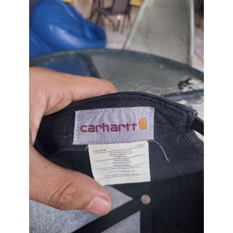 topi second carhartt