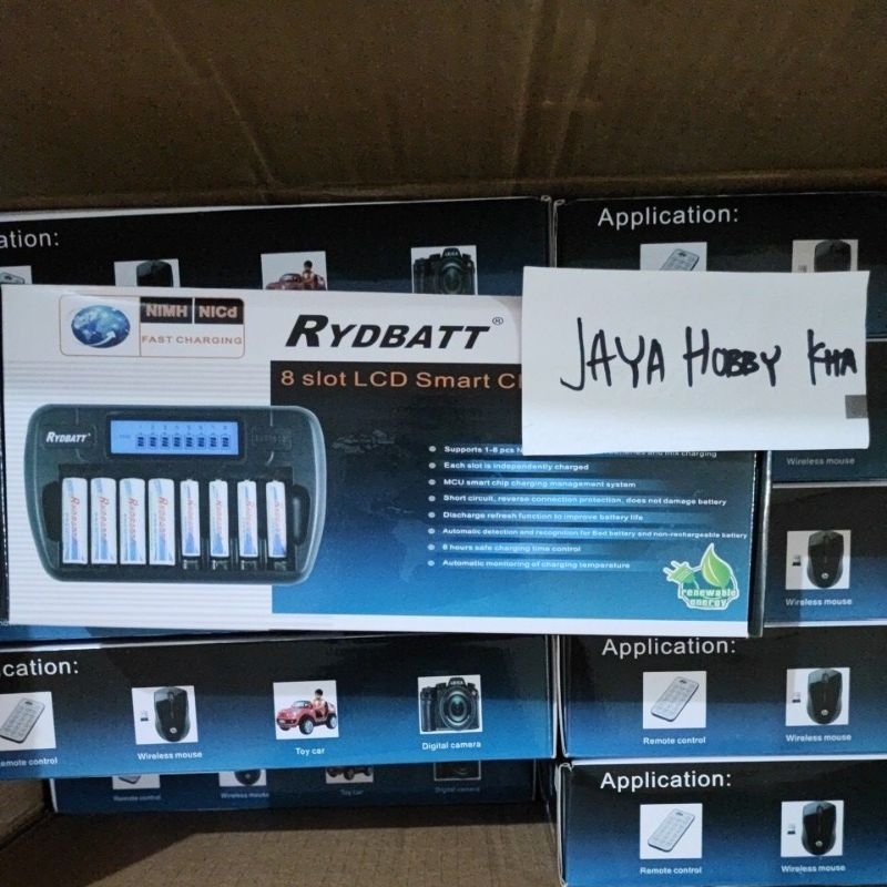 Charger Batre Tamiya Rydbatt 8 Slot Ready Stock Ga Pakai PO Gaskeun.
