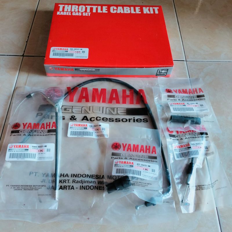 KABEL GAS FIZ R FORCE ONE SET ORIGINAL YAMAHA.