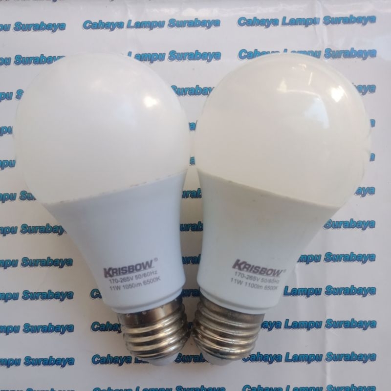 Led off (mati) krisbow 11 watt berdriver (10pcs)