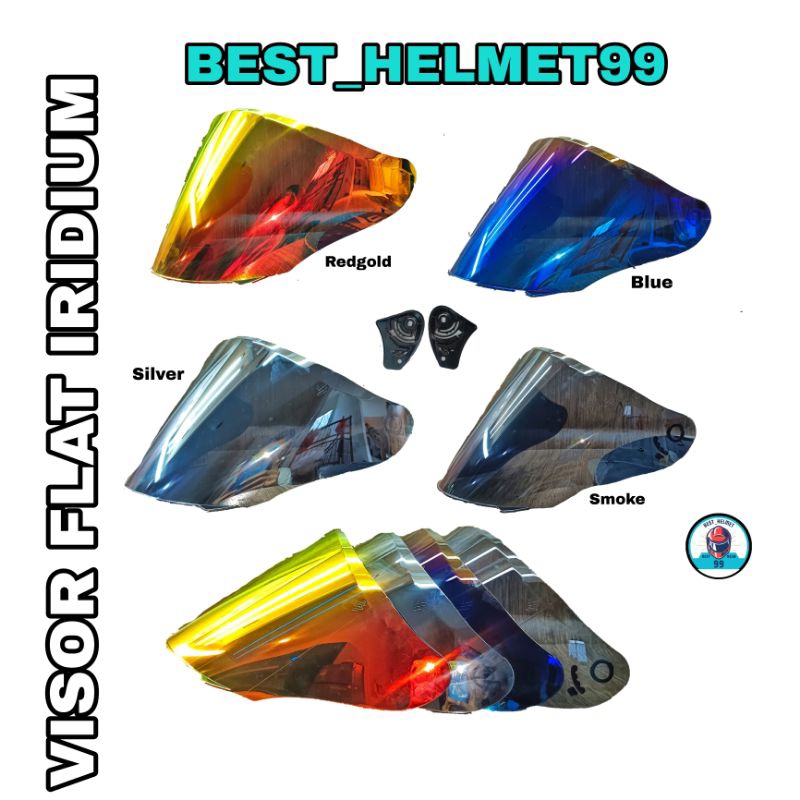 VISOR VENOM KYT DJ MARU-GALAXY-DJ MAXI-INK