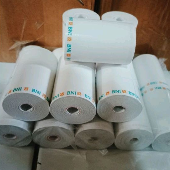 

kertas kasir thermal EDC logo BNI 57/58x40