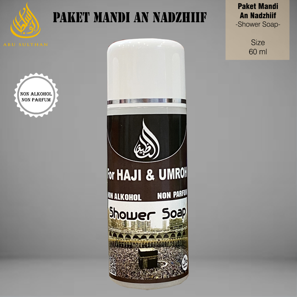 Sabun Mandi An Nadzhiif Grosir 60 ML Natural Perlengkapan Mandi Haji Umroh